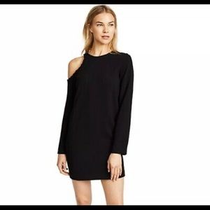 IRO Breen cold shoulder shift dress NWT